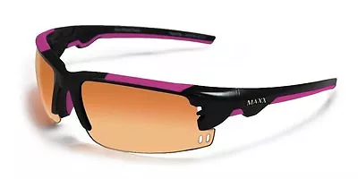 Maxx HD Sunglasses Black Magenta Fishing Driving Golf Wizard High Definition • $19.95