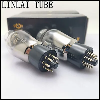 Matched Pair LINLAI 6SN7 Perfect HIFI CV181 ECC32 Audio Vacuum Tube Amp New Test • $126.49
