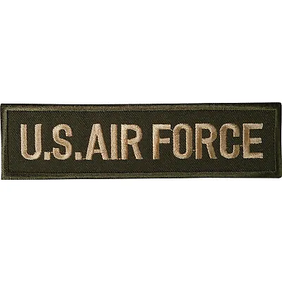 United States Air Force Patch Iron Sew On Embroidered Badge US Military Applique • £2.79