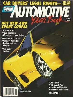 Motor Trend Year Book 1991 - American Muscle Callaway Penske-donohue 4wd • $9.99