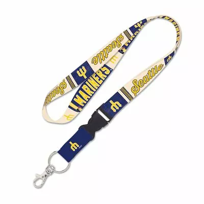 Seattle Mariners Cooperstown Lanyard Detachable Buckle New Wincraft 😎🔥 • $11