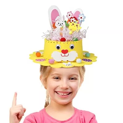 Easter Bonnet Kit DIY Easter Bonnet Hat Make Your Own Bonnet Hat Easter • £11.99