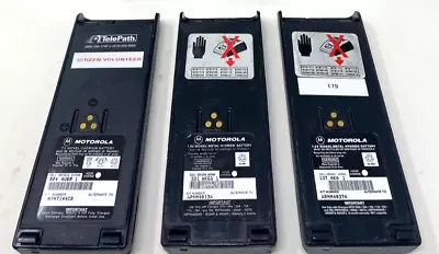 3x - OEM Motorola 7.2/7.5v Ni-Mh Battery For HT1000 MTS2000 NTN7144 7143 • $24.99