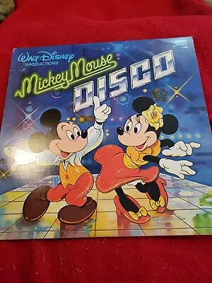 Walt Disney's Mickey Mouse Disco LP 1979 Disneyland 2504 Vinyl Record Mint • $15