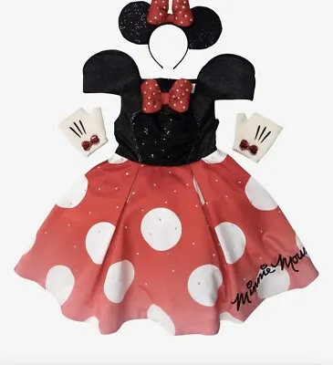 NWT A Leading Role Disney Minnie Mouse Fashion Halloween Costume (Little Kid) 4T • $249