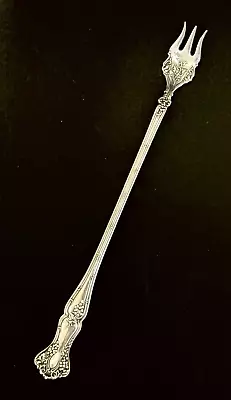 Vintage 1847 Rogers Bros Silverplate Grape Long Handle Cocktail Pickle Fork 7.5  • $19.99