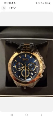 £54 • Buy Hugo Boss Supernova Blue Men's Watch - 1513360