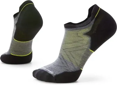 Smartwool Men's Run Targeted Cushion Low Ankle Socks Medium Gray Large • $19