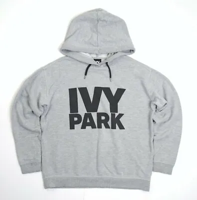 £39.53 • Buy Ivy Park Beyoncé Womens Size XS Oversize Gray Pullover Sweatshirt Hoodie GUC