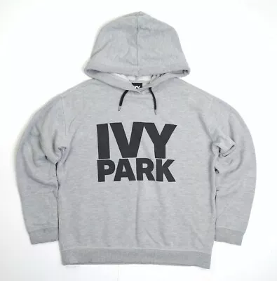 £39.53 • Buy Ivy Park Beyoncé Womens Size XS Oversize Gray Pullover Sweatshirt Hoodie GUC
