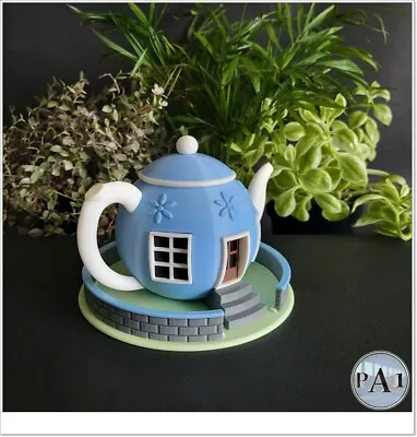 Magical Enchanted The Teapot Fairytale Mini Fairy House For Home Or Garden Decor • £33.25