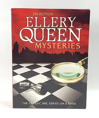 Ellery Queen Mysteries DVD 2010 6 Disc Set TV Series Jim Hutton NBC Complete  • $22.83