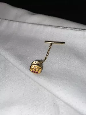 $50 • Buy PET Milk Company 10k Yellow Gold 30 Year Service Award Tie Pin Tack