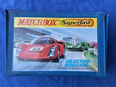 1970s MATCHBOX SUPERFAST  24 Car Carry Case With Trays  RARE . • $41