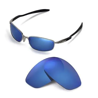 Walleva Polarized Ice Blue Replacement Lenses For Oakley Blender Sunglasses • $10