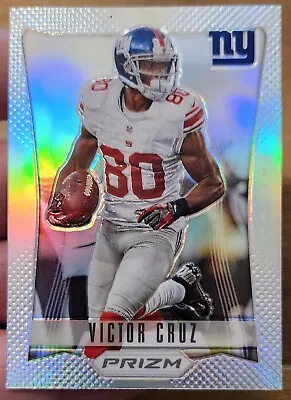 Victor Cruz 2012 Prizm Prizms Football Silver Refractor Rare And Mint!! • $59.99