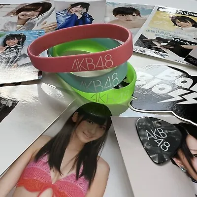 AKB48 Mystery Photo Pack W Silicone Bands + Baby Blossom Guitar Pick & Sticker • $5.99