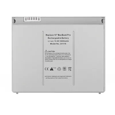 Replacement A1175 Battery For Macbook Pro 15 A1150 A1211 A1226 A1260 62whr • $58