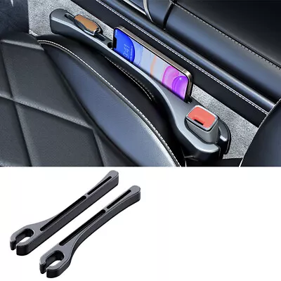 2Pcs Car Seat Gap Filler Side Seam Plug StripLeak-proof Filling Seat Gap Black • $24.68