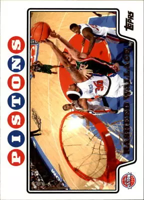 2008-09 Topps Detroit Pistons Basketball Card #30 Rasheed Wallace • $1.69