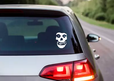 Misfits Skull Car Decal Vinyl Band Logo Glossy Bumper Sticker Horror Punk Rock • $4.50