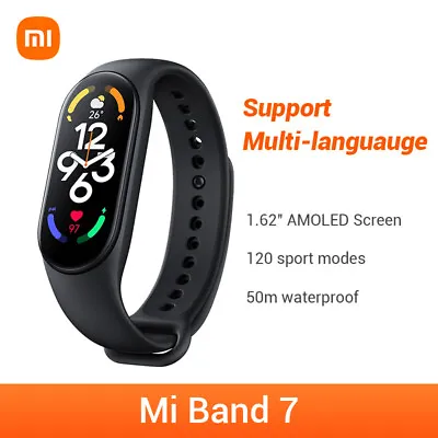 Xiaomi Mi Band 7 Smart Bracelet Blood Oxygen Fitness Traker Bluetooth Smart Band • $34.99