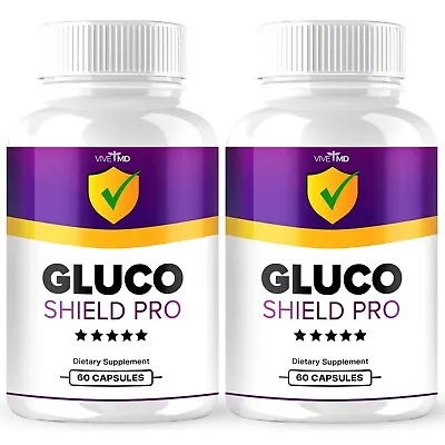 Gluco Shield Pro Mineral Supplements For Men &  Women Official Formula (2 Pack) • $34.95