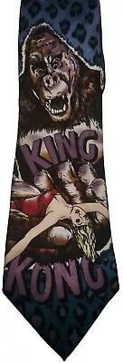 King Kong Directions Silk Necktie Turner Entertainment 1992 Movie • $11.95