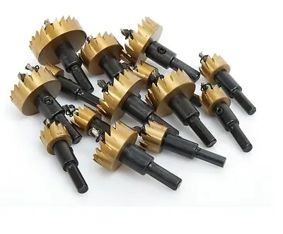 12mm-100mm Hole Saw Tooth HSS Stainless Steel Drill Bit Cutter For Metal Alloy • £3.97