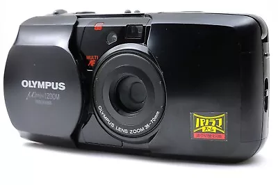 Olympus μ Mju Zoom Panorama Black Point & Shoot 35mm Film [Near Mint] #1523 • $74.99