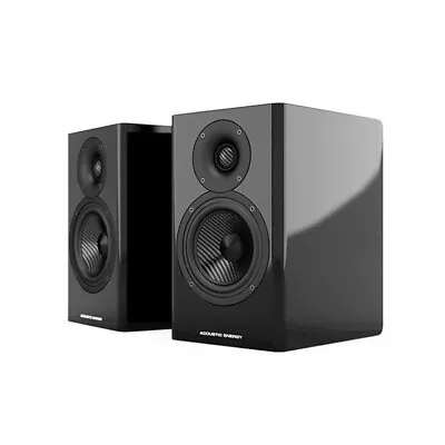 Acoustic Energy AE500 Bookshelf Speakers (Pair) Gloss Black • £1049