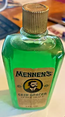 Vintage Mennen SKIN BRACER AFTER SHAVE 100th Anniversary Bottle 4 FL. OZ FULL • $12.50