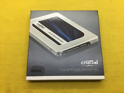 Crucial MX300 1TB SATA 6Gb/s SED Internal 2.5'' SSD CT1050MX300SSD1 New Sealed • $295.39