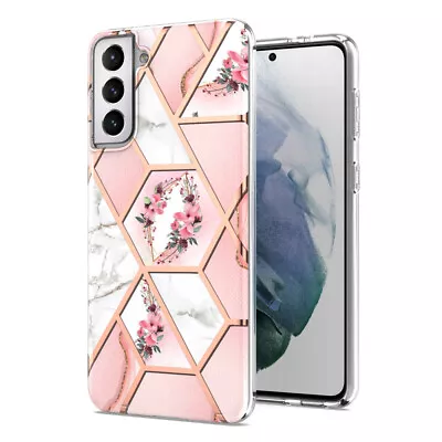 Marble Flower Anti-scratch Case For S21 5G • £9.79