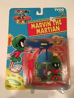 1993 Looney Tunes Marvin The Martian W/ Brazil Card World Cup USA 1994 Tyco • $10.99