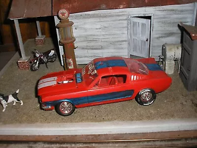 Vintage 1/25 1/24 1960's Ford Mustang 2+2 For Parts Or Restore Free SHIPPING • $24.99