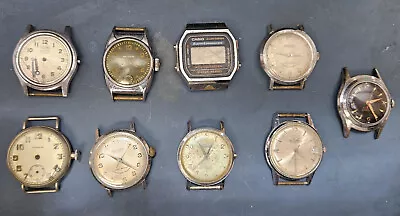 Vintage Watches For Repair/restoration Parts Medana Westclox Geneva Everlite • $20