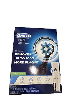 Oral-B Pro 100 Cross Action Rechargeable Toothbrush - Midnight Black • $35