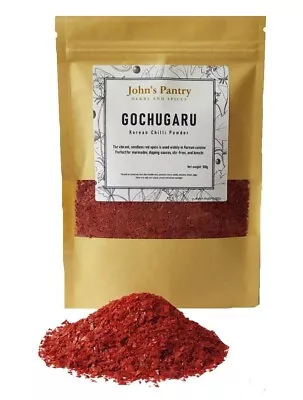 £5.97 • Buy Gochugaru Korean Red Pepper Chilli Flakes Powder, Kimchi Spice 30-100g