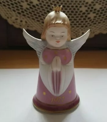 Vintage 1977 AK Kaiser Porcelain 4  Praying Angel Bell West Germany • $8