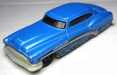 2000 Hot Wheels So Fine 1951 Buick Blue 1:64 Diecast 3  Car W/ Flames - Nice • $10.99