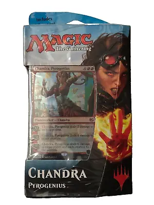 New Mtg Magic The Gathering Chandra Pyrogenius Planeswalker Deck 2016 Buy It Now • $68.12