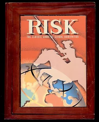 RISK The Game Of Global DOMINATION - 2005 VINTAGE Book Shelf Box Check Scans • $14.95