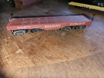 Reading Railroad 8 Wheel Flat Car Excellent Condition • $16