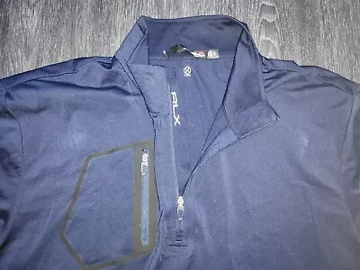Ralph Lauren RLX Stretch Pullover Golf Top. Size XL. V Good Condition. • £6.99