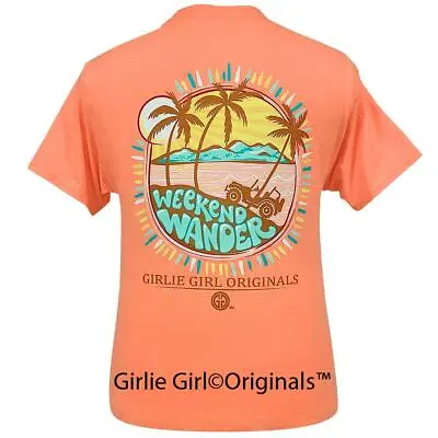 Girlie Girl Originals  Weekend Wander  2532 R.H. Coral Short Sleeve T-Shirt • $18.99