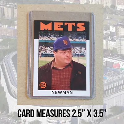 Seinfeld Newman 1986 Retro Style Baseball Card New York Parody Art ACEO • $5.79