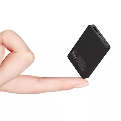Slim Mini Power Bank 5000mah Portable Usb External Battery Charger For Xiaomi • $56.08