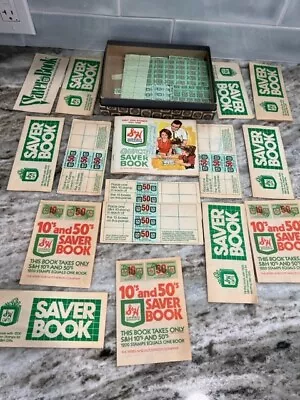 S & H Green Stamps With Full Booklets Vintage • $20