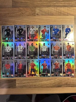 Match Attax Euro 2024 Full Set All 18 Legends Cards Mega Super Rare Bundle • £9.99